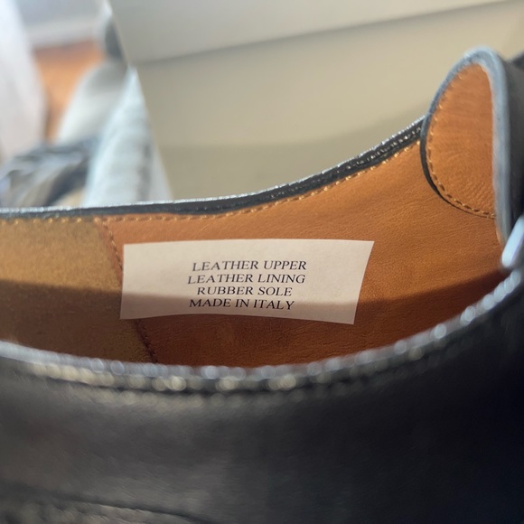 Genuine black leather shoes - Picture 4 of 5